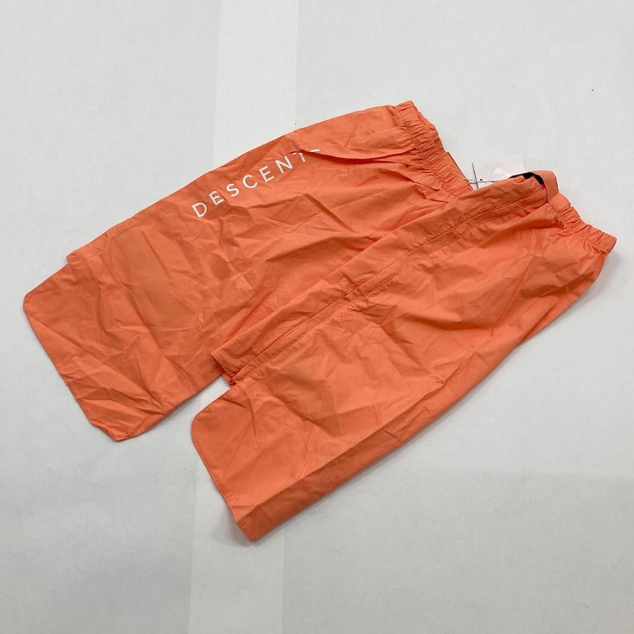 新品】DESCENTE GOLF デサントゴルフ 4WAY レインワンピース オレンジ