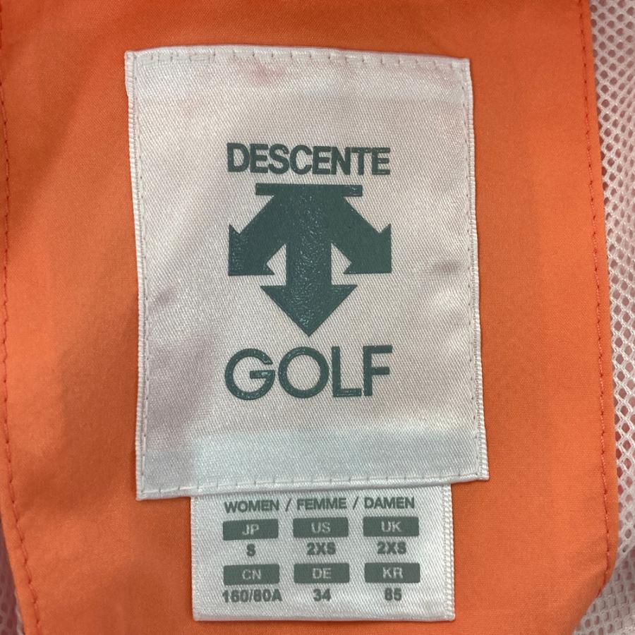 新品】DESCENTE GOLF デサントゴルフ 4WAY レインワンピース オレンジ