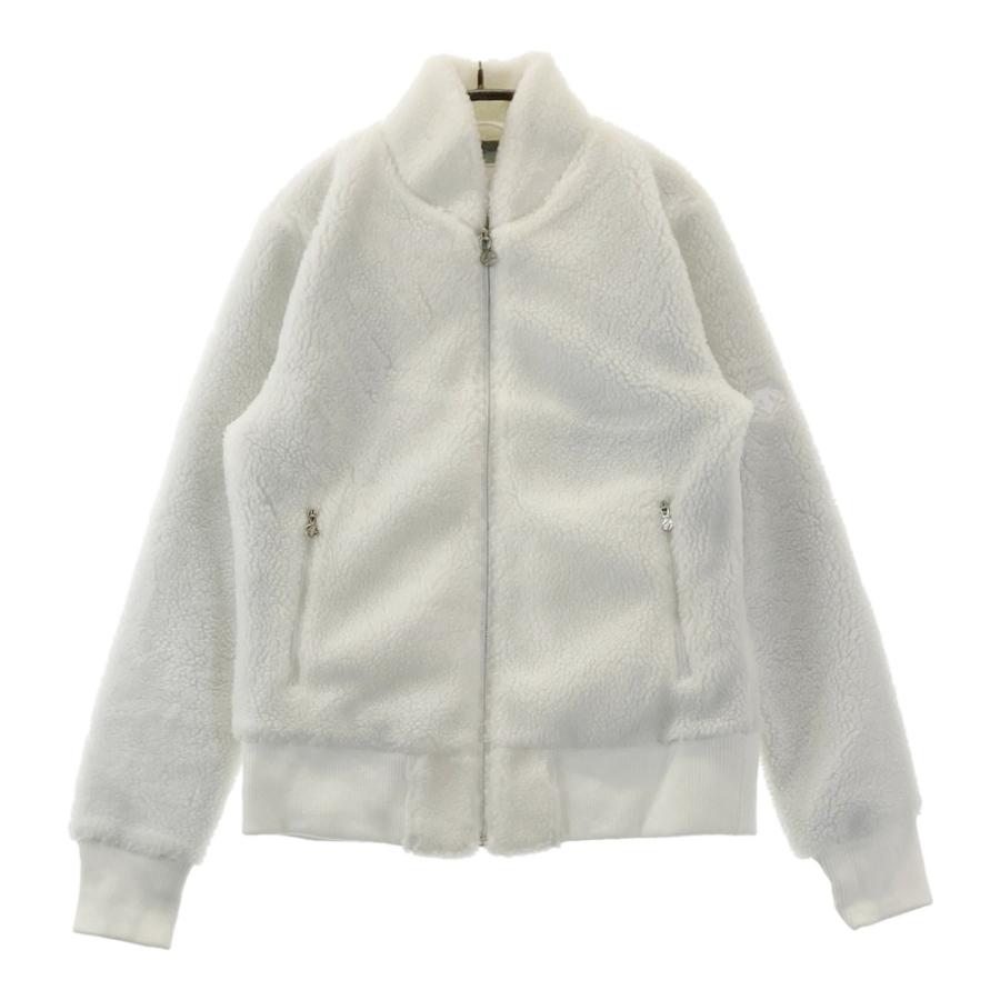 DESCENTE GOLF デサントゴルフ ボア ジップジャケット ホワイト系 M