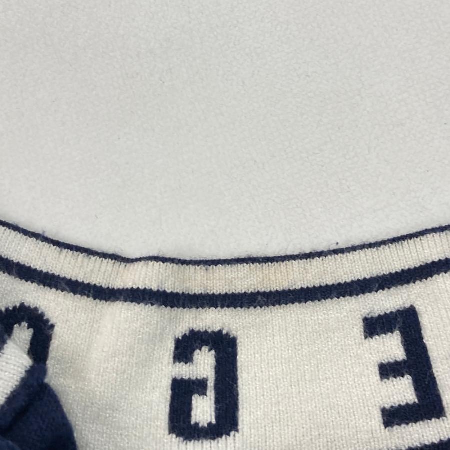 DESCENTE GOLF デサントゴルフ モックネック ニットセーター ネイビー