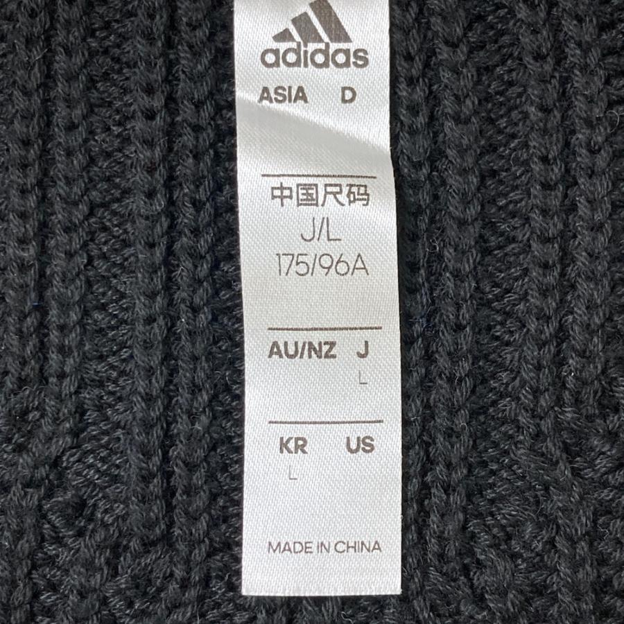 ADIDAS GOLF アディダスゴルフ ハーフジップニットセーター ブラック系