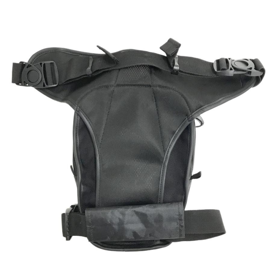 ☆未使用☆クシタニ × ヨシムラ レッグバッグ K-3588Y ブラック KUSHITANI クシタニ K-3588 レッグバッグ ブラック系 L バイクウェア