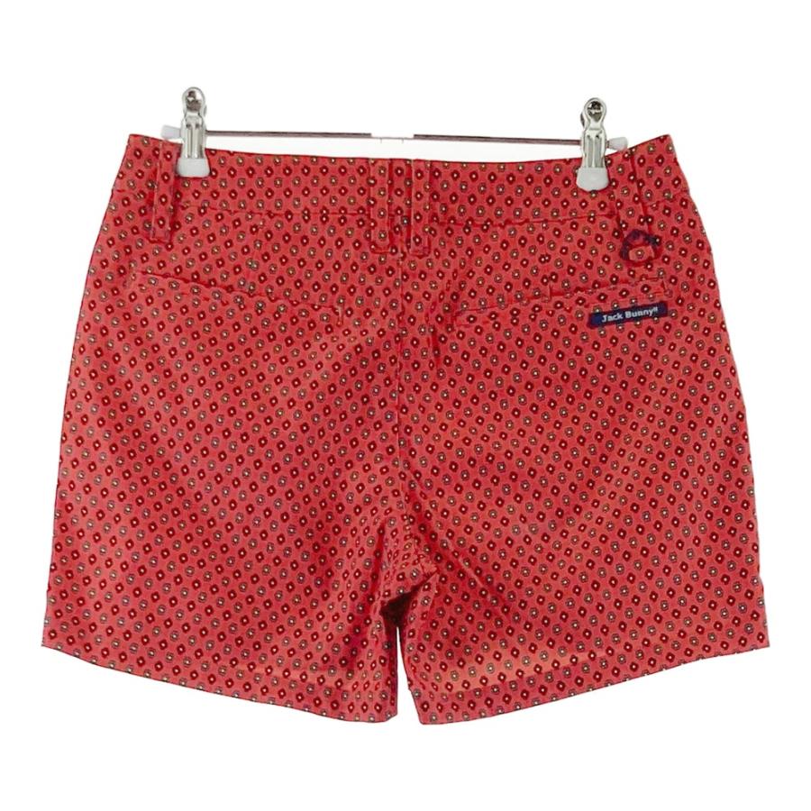 JACK BUNNY ジャックバニー ショートパンツ 花柄 レッド系 1 ゴルフ