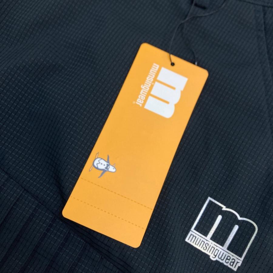 サイズ：15 MUNSING WEAR マンシングウェア 2023年 インナー付 プリーツスカート ドットエアー ブラック系 [240101593484] ゴルフウェア レディース ストスト 新品】MUNSING WEAR マンシングウェア 2023年 インナー付 プリーツ