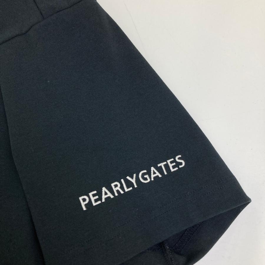 PEARLY GATES（パーリーゲイツ） 2025年モデル 半袖Tシャツ ブラック系