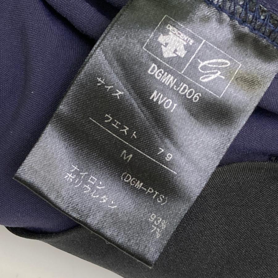 DESCENTE GOLF デサントゴルフ ストレッチパンツ ネイビー系 79/M
