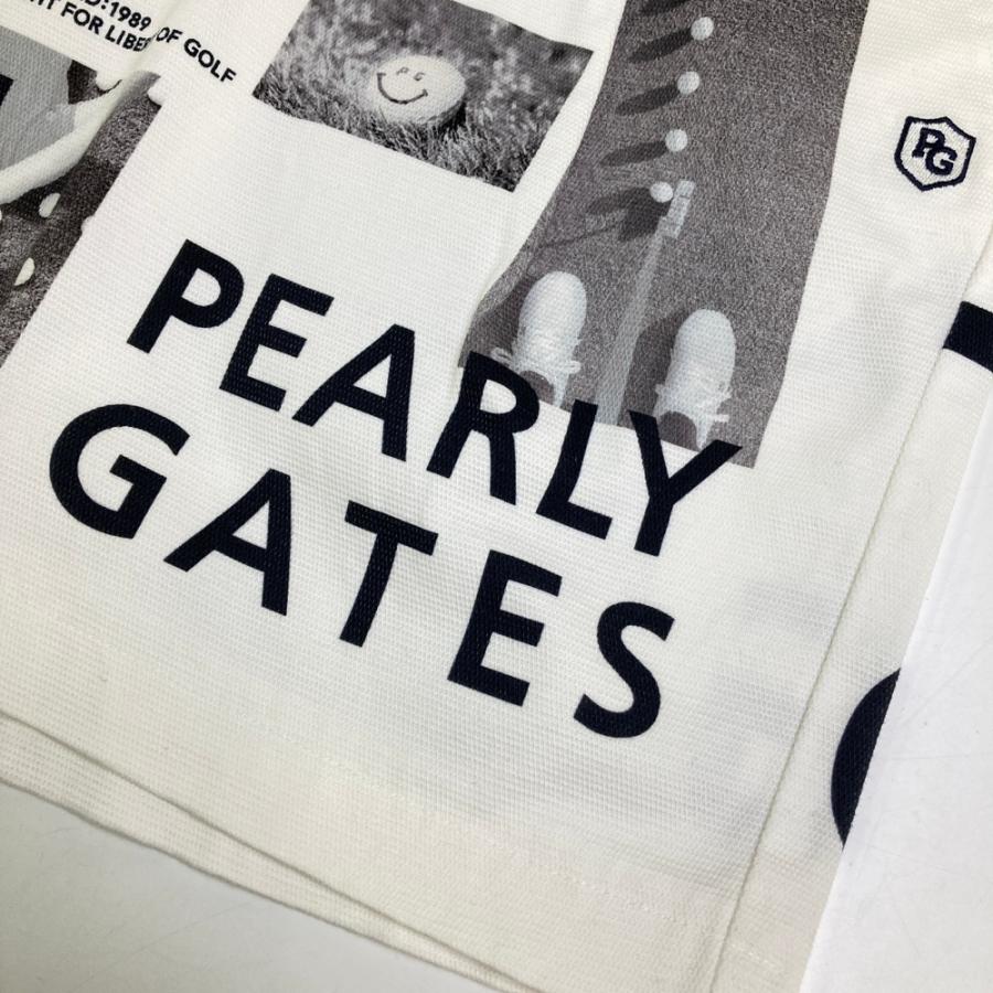 PEARLY GATES パーリーゲイツ  ストレッチスカート 総柄 ホワイト系 0 ゴルフウェア レディースの画像