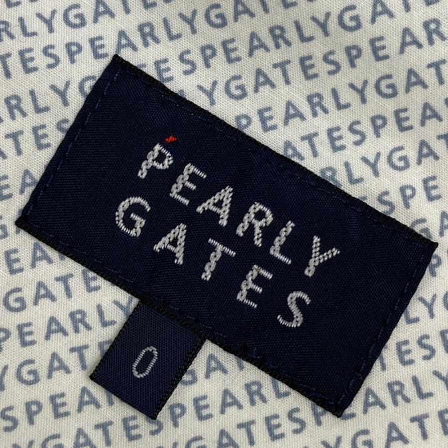 PEARLY GATES パーリーゲイツ  ストレッチスカート 総柄 ホワイト系 0 ゴルフウェア レディースの画像
