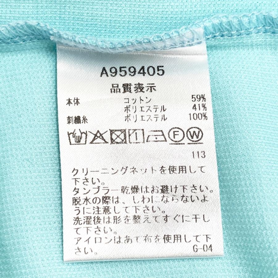 ARCHIVIO アルチビオ ノースリーブポロシャツ ブルー系 40 ゴルフ