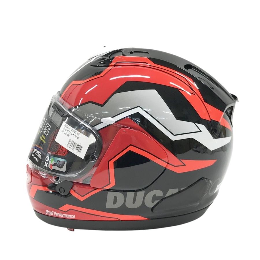 新品】ARAI アライ RX7-X ヘルメット Ducati Corse V8 ブラック系 57