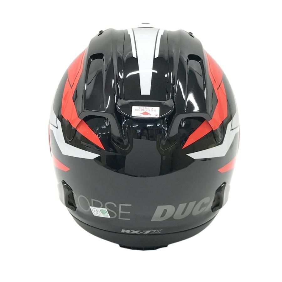 新品】ARAI アライ RX7-X ヘルメット Ducati Corse V8 ブラック系 57