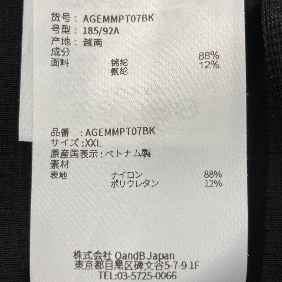 ANEW GOLF アニューゴルフ ハイテククーラーパンツ ブラック系 XXL