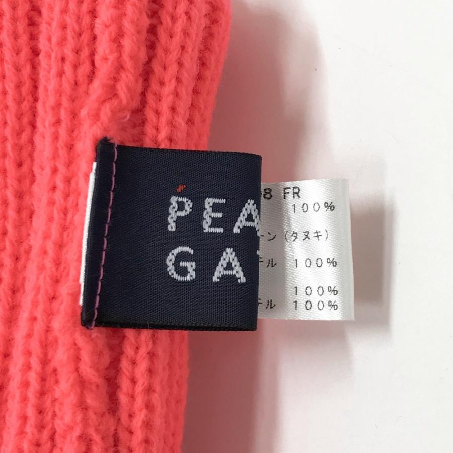 ◆パーリーゲイツ◆　ファーニット帽 PEARLY GATES パーリーゲイツ ニット帽 ファー ピンク系 FR ゴルフ