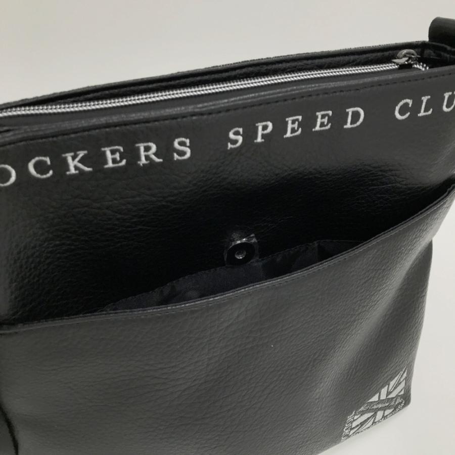 NORTON ノートン スクエア ビックロゴ ショルダーバッグ ブラック系