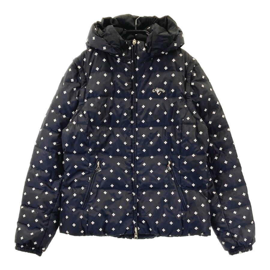 CALLAWAY キャロウェイ 多機能 リバーシブルダウンジャケット 花柄