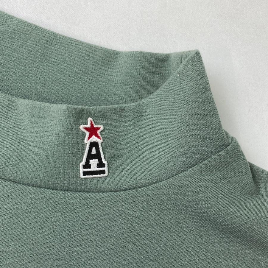 ARCHIVIO アルチビオ ハイネック 半袖Tシャツ ネイビー系 50 ゴルフ
