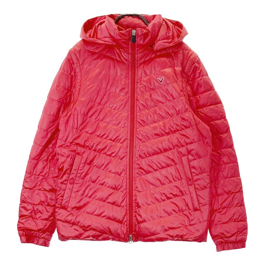 【新品】キャロウェイ ピンク ４WAY ゴルフウェア ダウンジャケット ベスト CALLAWAY キャロウェイ 4WAY ダウンジャケット レッド系 L ゴルフ