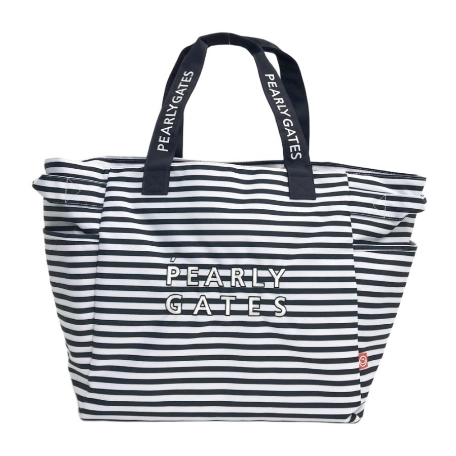 未使用　パーリーゲイツ ロッカーバッグ ゴルフ ユニセックス　定価30800円 新品】PEARLY GATES パーリーゲイツ ロッカーバッグ ボーダー ネイビー