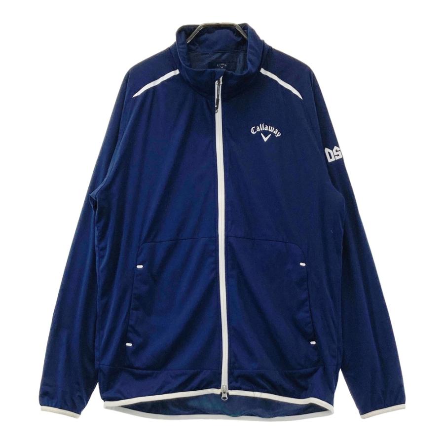 CALLAWAY キャロウェイ 長袖 ジップジャケット ネイビー系 L ゴルフ