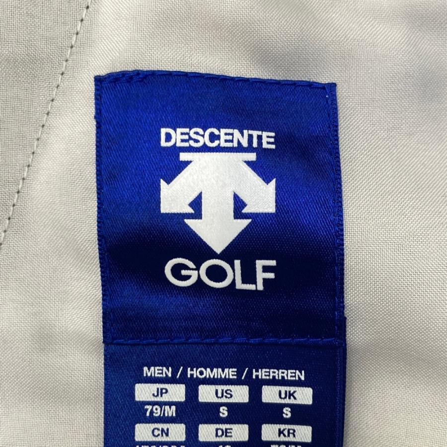 DESCENTE GOLF デサントゴルフ ストレッチパンツ チェック柄 グレー系