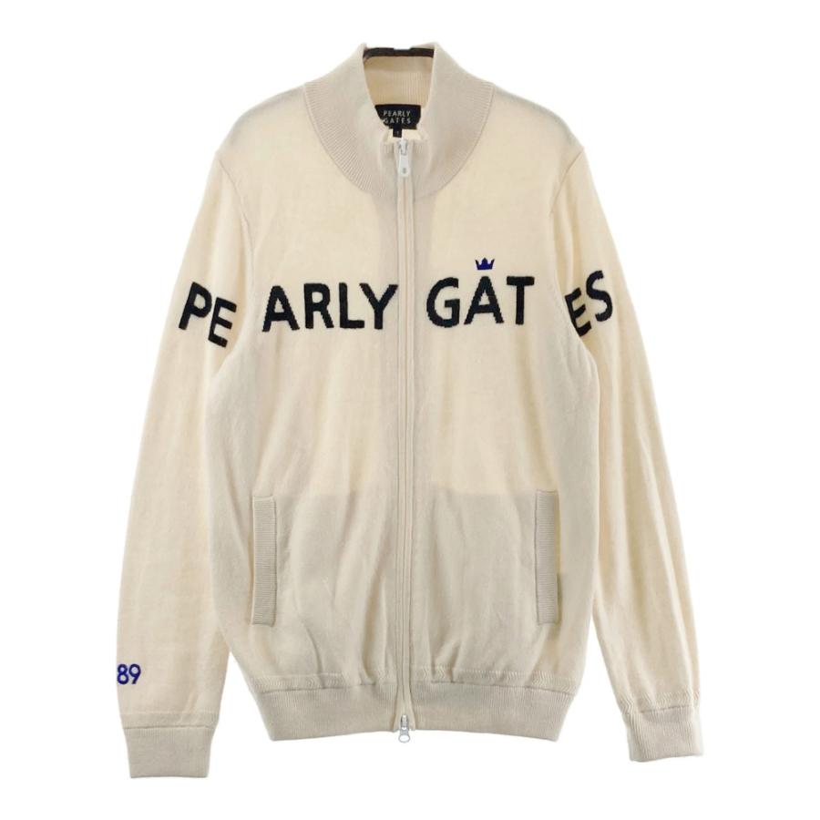 PEARLY GATES パーリーゲイツ カシミヤ ニット ジップジャケット