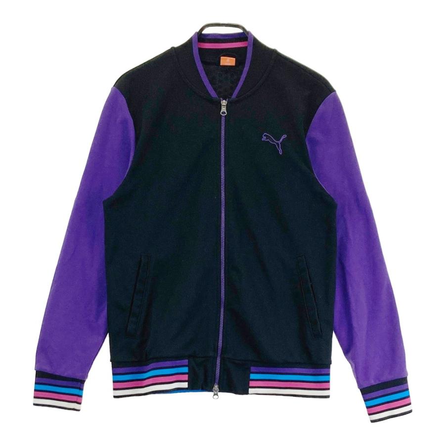 PUMA GOLF プーマゴルフ ジップジャケット ブラック系 L ゴルフウェア