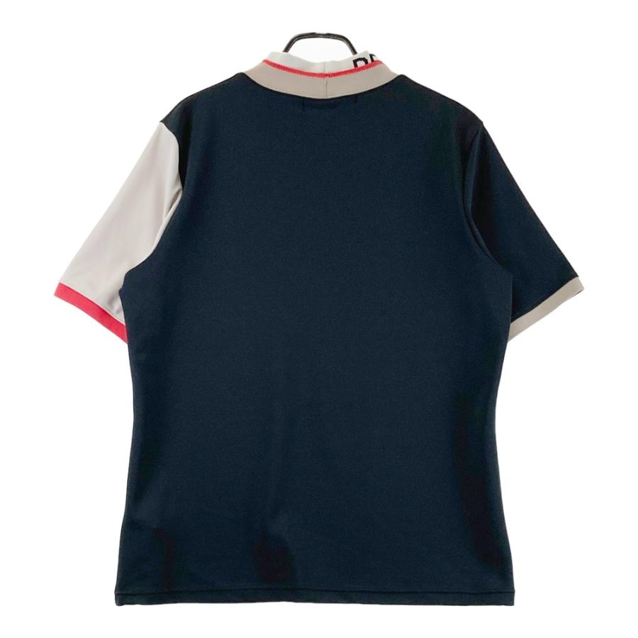 DECEMBERMAY ゴルフウェア モックネックシャツ ネイビー 公式ネット
