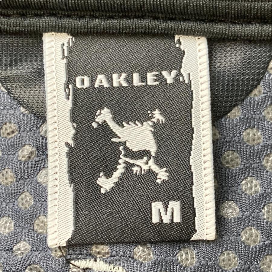 OAKLEY オークリー ジップジャケット スカル ブラック系 M ゴルフ