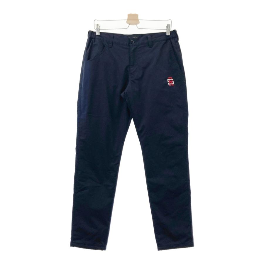 ROUGH&SWELL ラフアンドスウェル 裏起毛 ロングパンツ ネイビー系 M