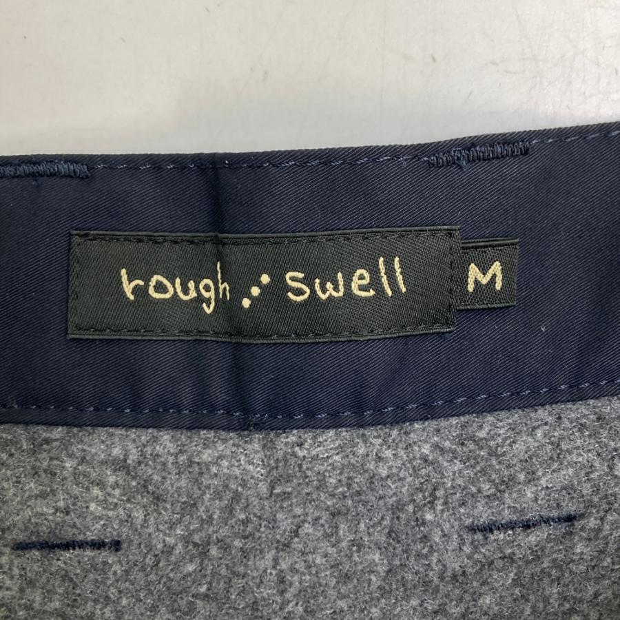 ROUGH&SWELL ラフアンドスウェル 裏起毛 ロングパンツ ネイビー系 M