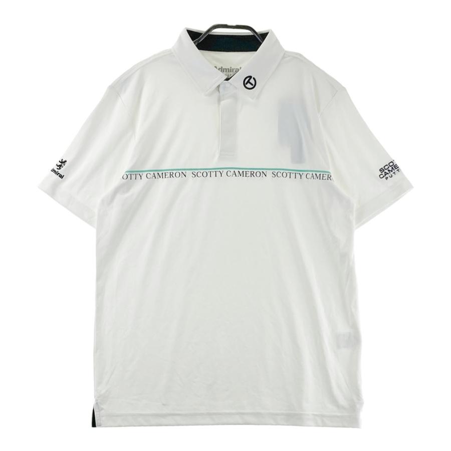 スコッティキャメロン アドミラル ポロシャツ 正規品 ゴルフ Mens Polo shirt Super Stretch Scotty Cameron x Admiral Deep Blue