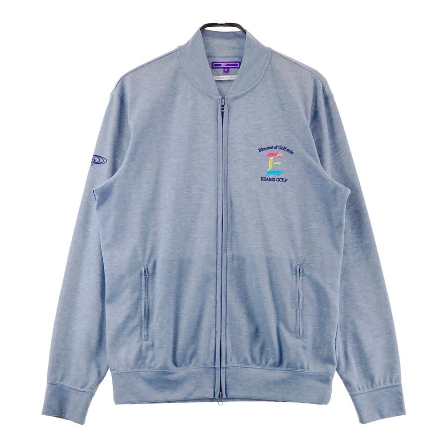 BEAMS GOLF ビームスゴルフ ジップジャケット グレー系 XL ゴルフ