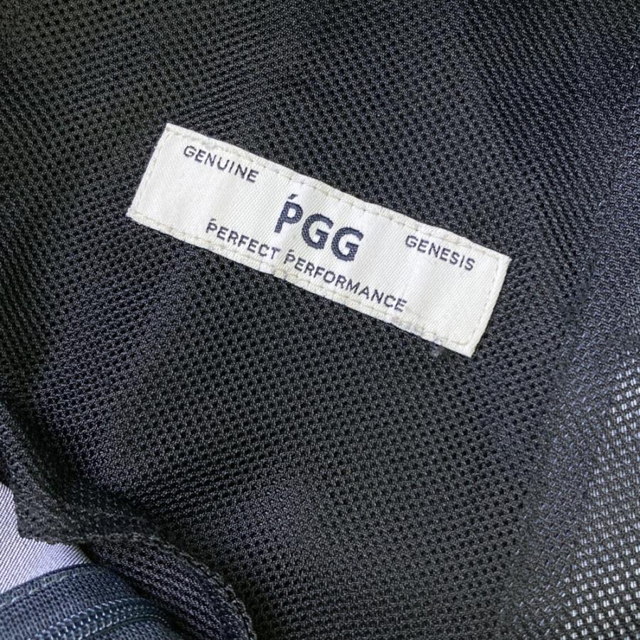 PGG PEARLY GATES パーリーゲイツ  プリーツ切替 ミドルスカート デニム  ネイビー系 1 ゴルフウェア レディースの画像