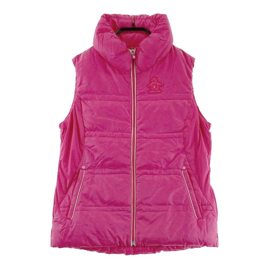 新品、未使用 マンシングウェア（Munsingwear）ピンク ベスト 3L MUNSING WEAR マンシングウェア ダウンベスト ピンク系 M ゴルフウェア