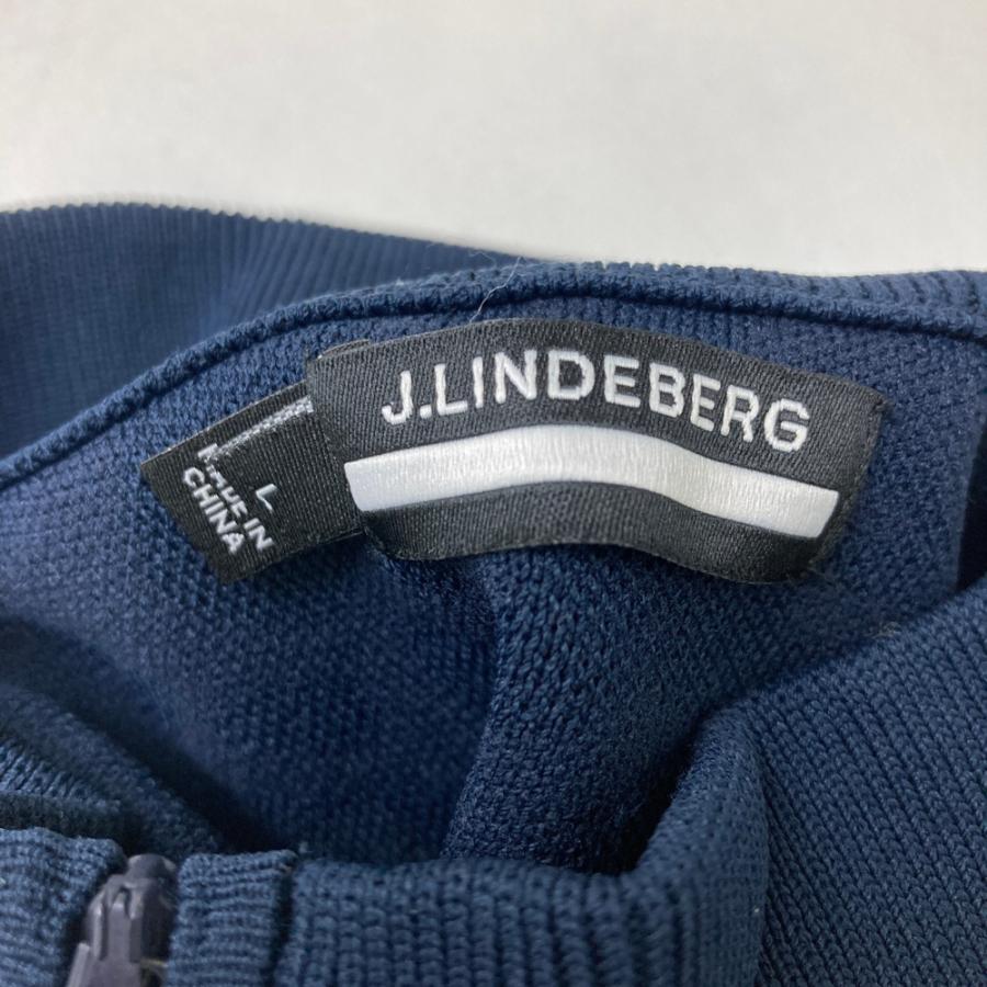 J.LINDEBERG ジェイリンドバーグ ハーフジップ 長袖ニットセーター 総