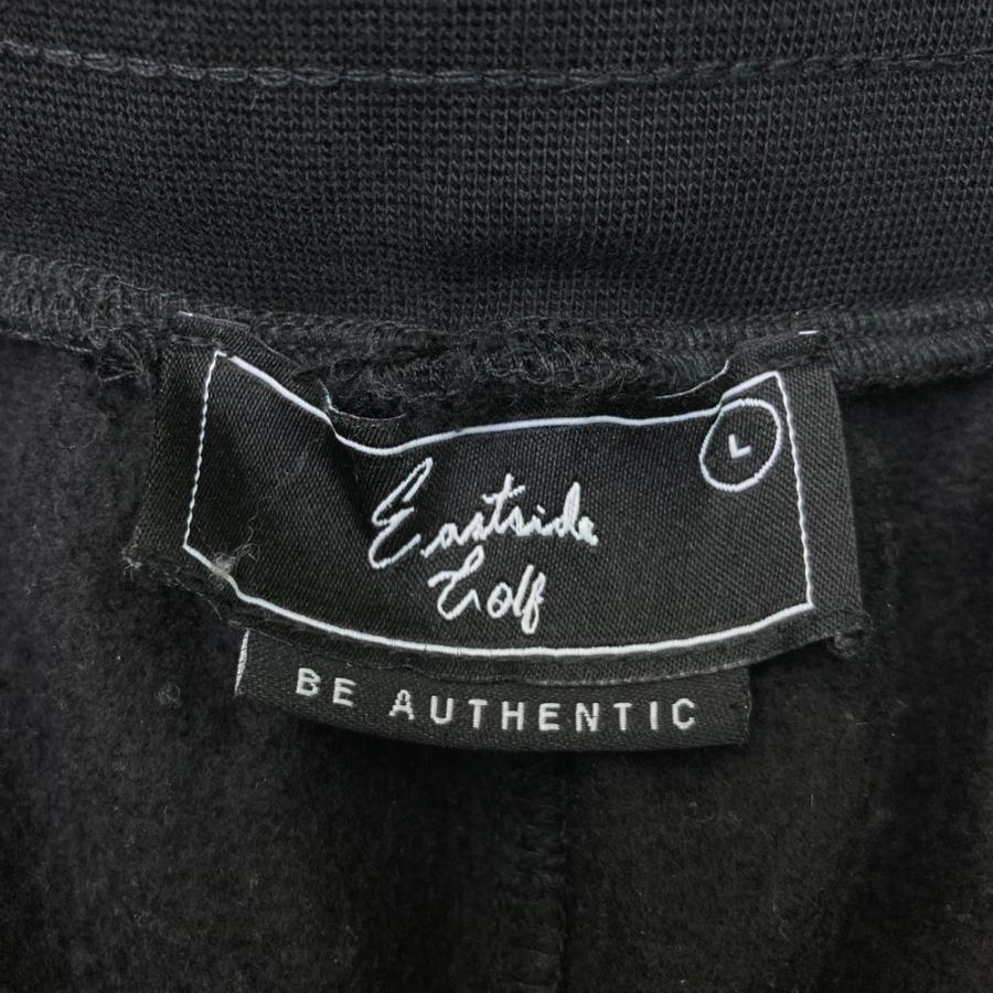EASTSIDEGOLF イーストサイドゴルフ 裏起毛 ハーフパンツ ブラック系 L
