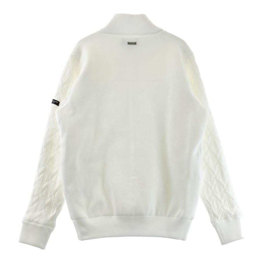ST ANDREWS セントアンドリュース ニットジャケット ホワイト系 L