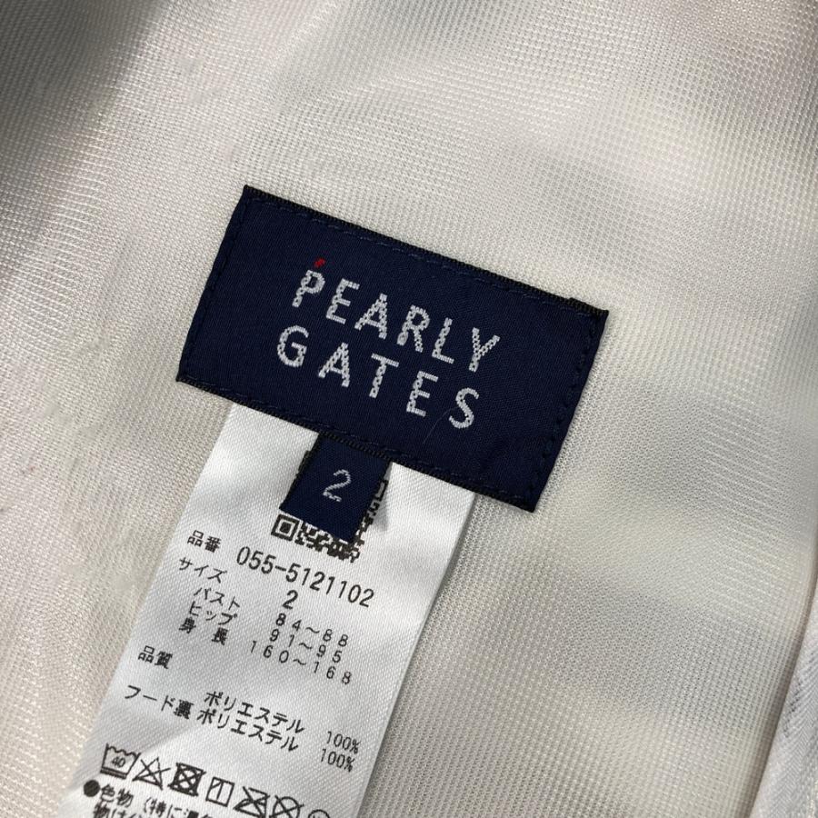 PEARLY GATES パーリーゲイツ 2025年モデル フード付 長袖ジップ
