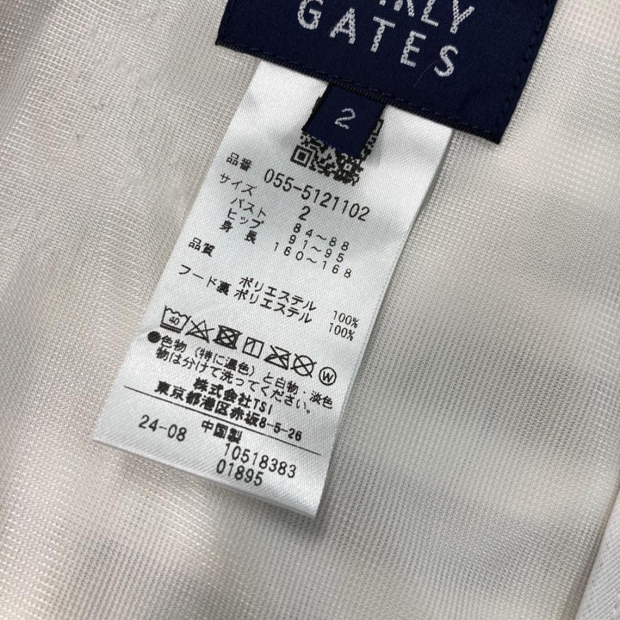 PEARLY GATES パーリーゲイツ 2025年モデル フード付 長袖ジップ
