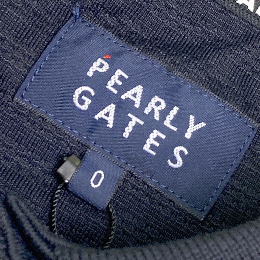 【新品】PEARLY GATES パーリーゲイツ  半袖ポロシャツ ミッキー ネイビー系 0 ゴルフウェア レディースの画像