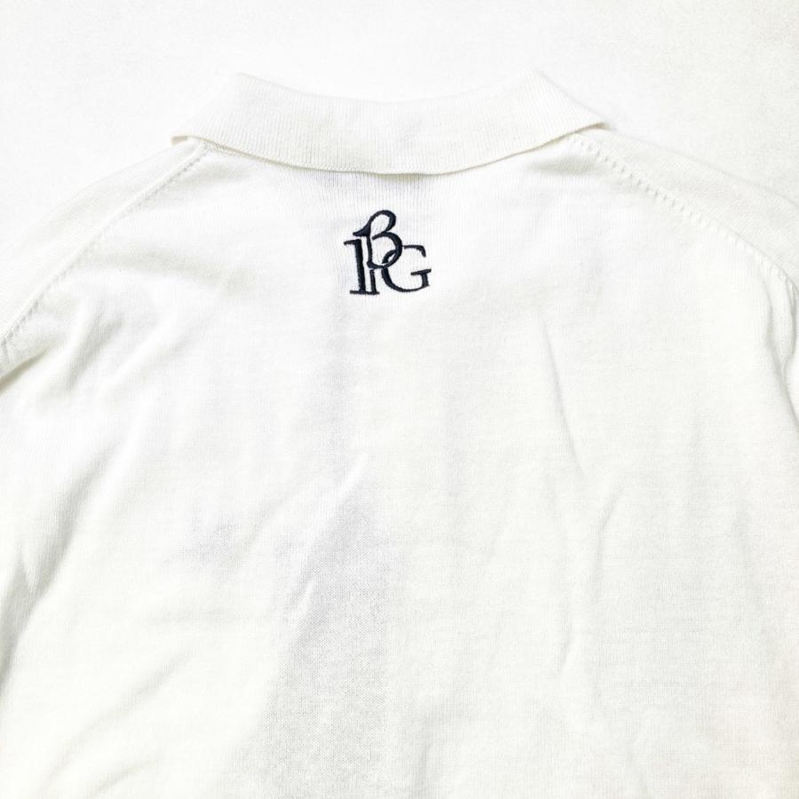 【新品】1PIU1UGUALE3 GOLF GRK034 長袖ポロシャツ  ホワイト系 4 ゴルフウェア メンズの画像