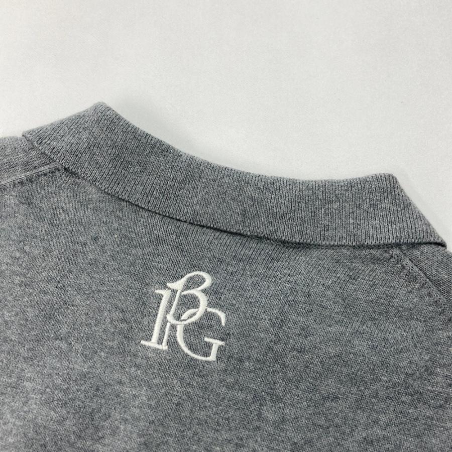 【新品】1PIU1UGUALE3 GOLF GRK034 長袖ポロシャツ  グレー系 4 ゴルフウェア メンズの画像