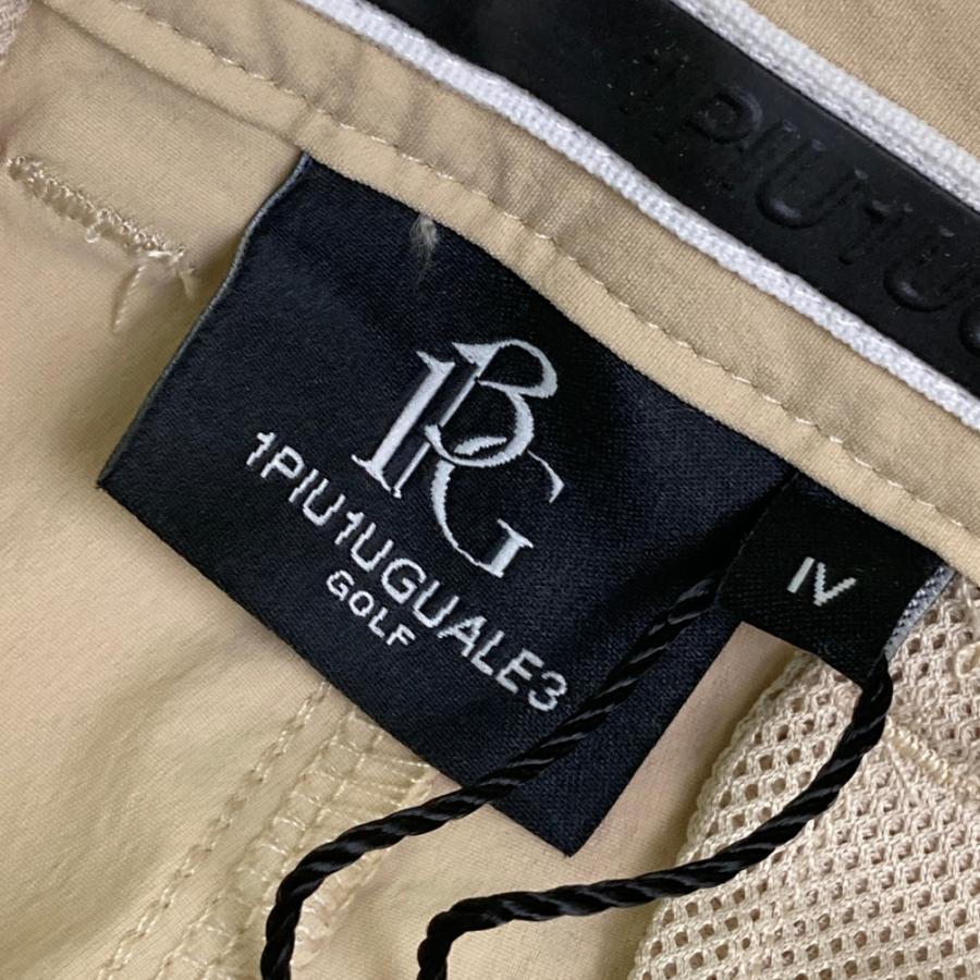 ★新品/定価5.5万★ 1PIU1UGUALE3 GOLF パンツ 4 ベージュ 新品】1PIU1UGUALE3 GOLF GRP108 パンツ ベージュ系 4 ゴルフウェア
