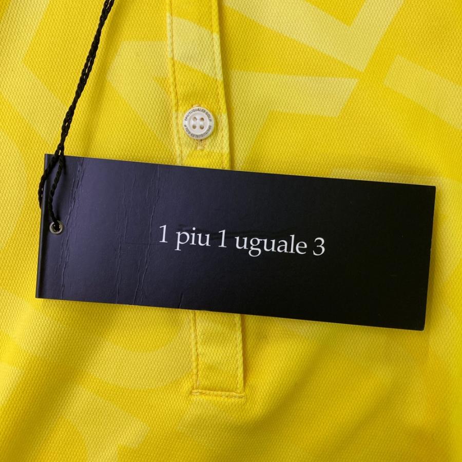 サイズ：1 1PIU1UGUALE3 GOLF GST003 半袖ポロシャツ  イエロー系 [240101599286] ゴルフウェア レディース ストスト 1PIU1UGUALE3 GOLF GST003 半袖ポロシャツ イエロー系 1 ゴルフウェア
