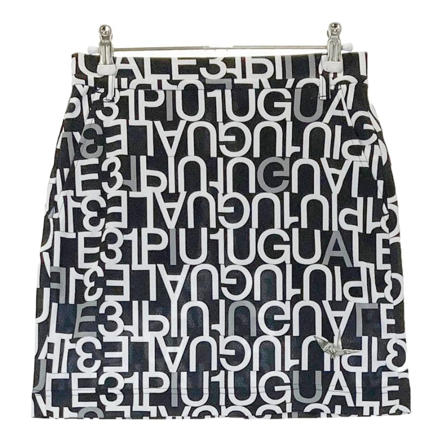 新品】1PIU1UGUALE3 GOLF GSP047 スカート ブラック系 1 ゴルフウェア