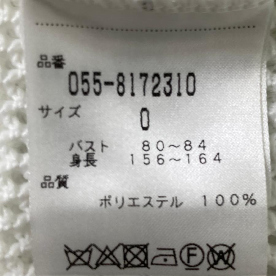 PEARLY GATES パーリーゲイツ メッシュパーカー ロゴライン ホワイト系