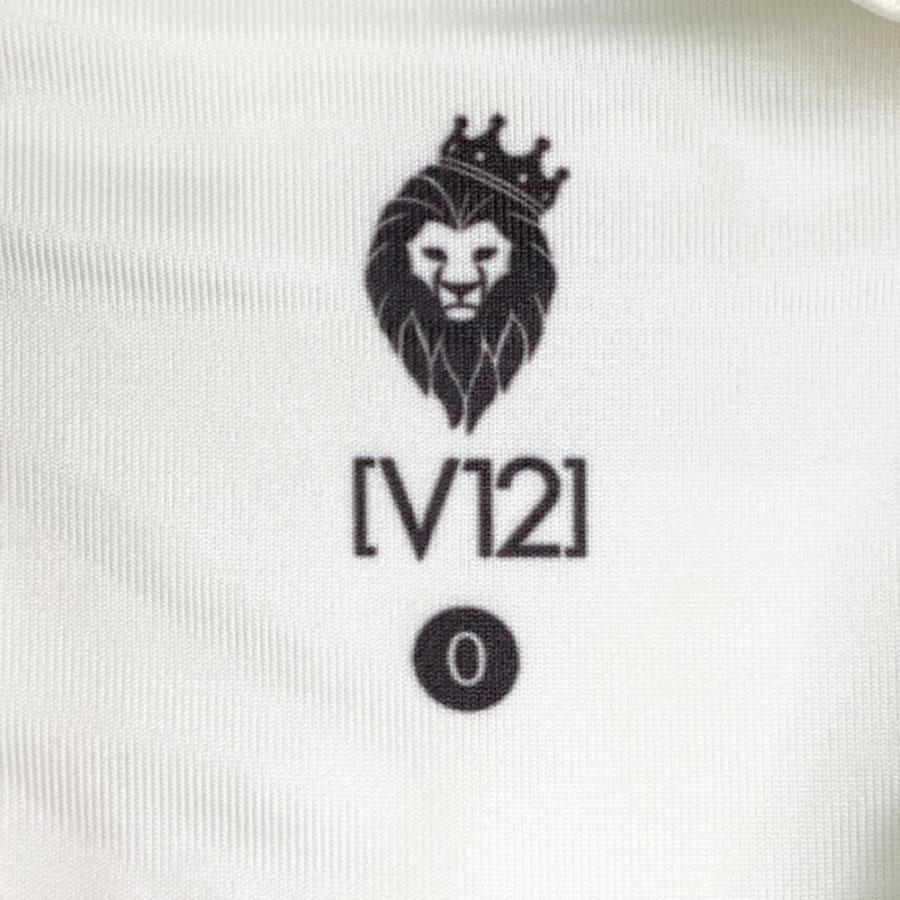 V12 ヴィトゥエルヴ 2023年モデル モックネック 長袖Tシャツ 総柄