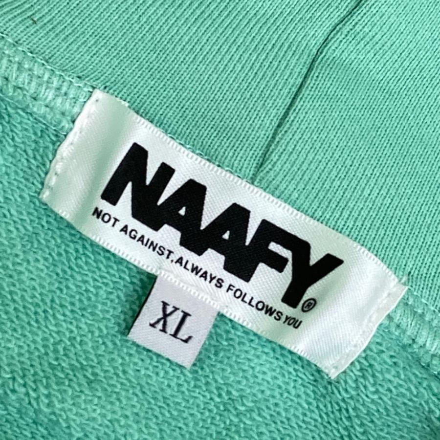 NAAFY ナーフィー パーカー ブルー系 XL ゴルフウェア メンズ