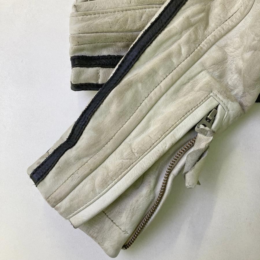 SCHOTT（ショット） 3191010 クラシックレーサージャケット ホワイト系