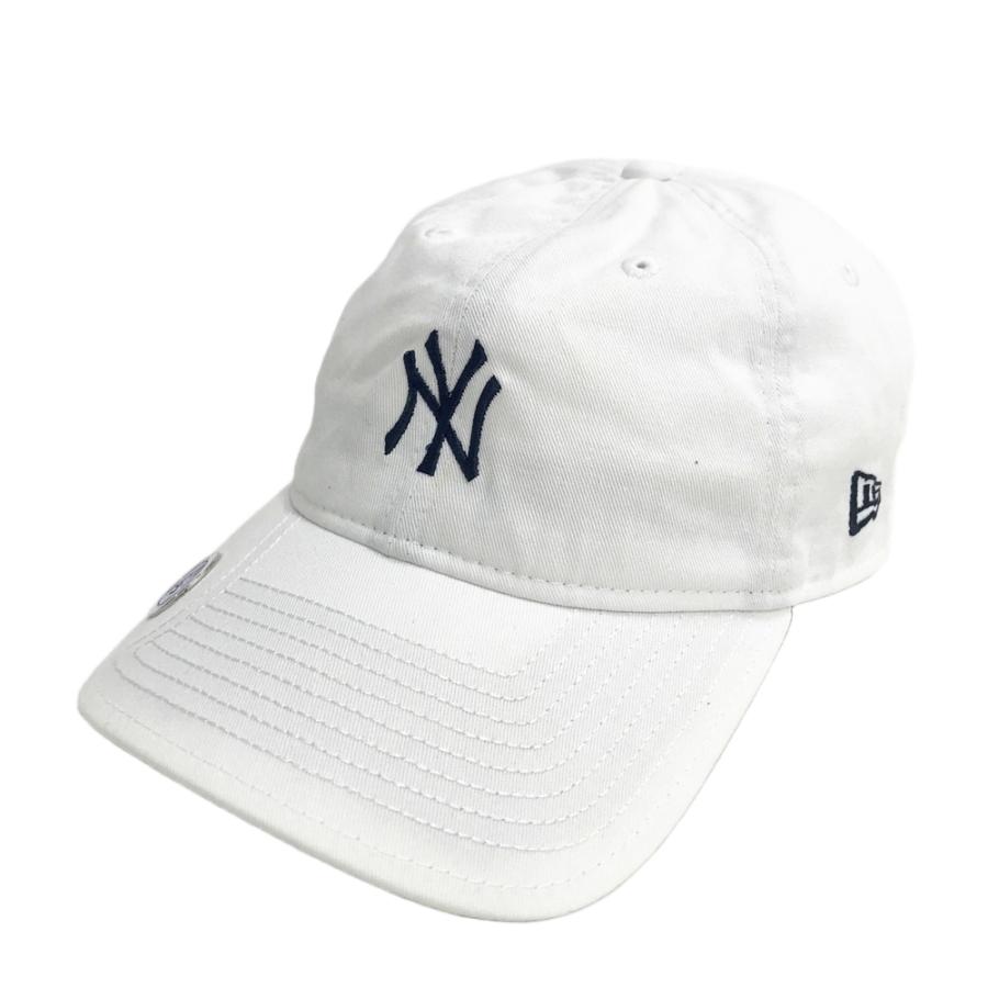【新品未使用】NewEra WAAC コラボ　ホワイト キャップ マーカー付 NEW ERA ニューエラ マーカー付 キャップ ホワイト系 ゴルフウェア